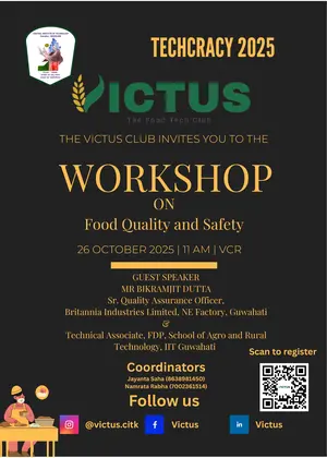 Workshop Victus poster